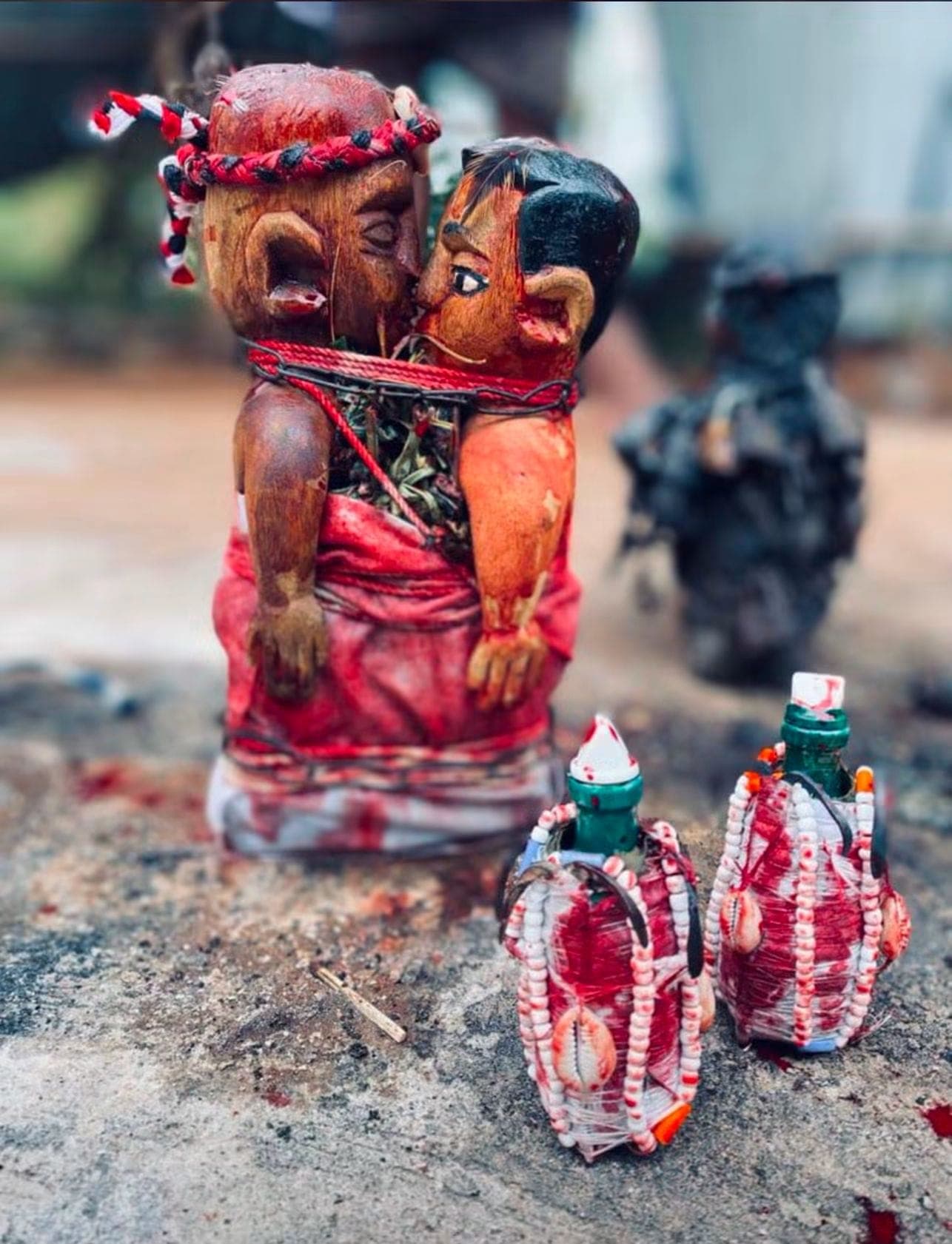 Traditional reconciliation figures used in Master Sanhati's love and relationship spiritual work